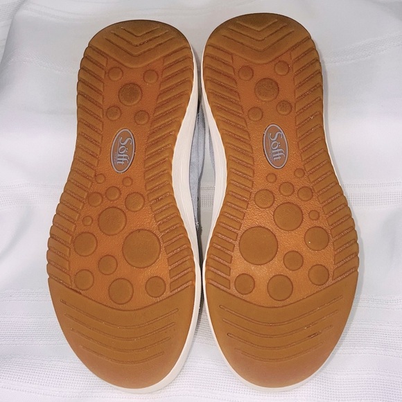 Sofft Slip-On Platform Sneakers Casual Flats Sz 6 EUC Gray - Picture 13 of 14